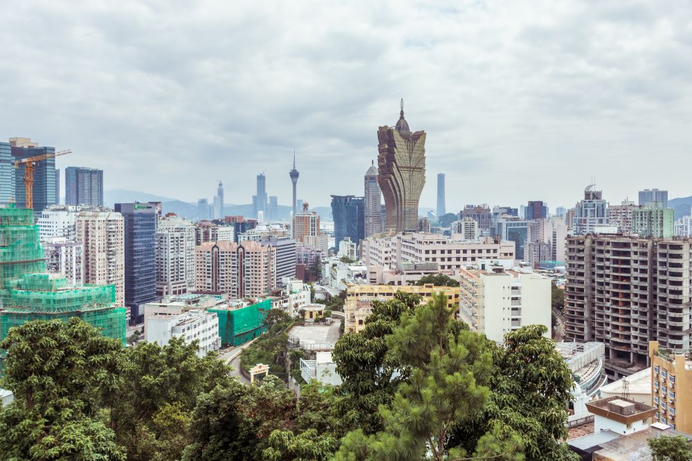 Aussicht auf das Grand Lisboa