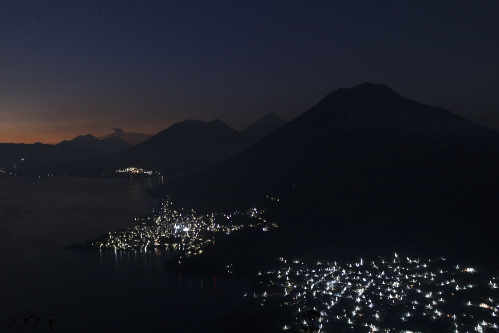 Sonnenaufgang Indian Nose Atitlan See