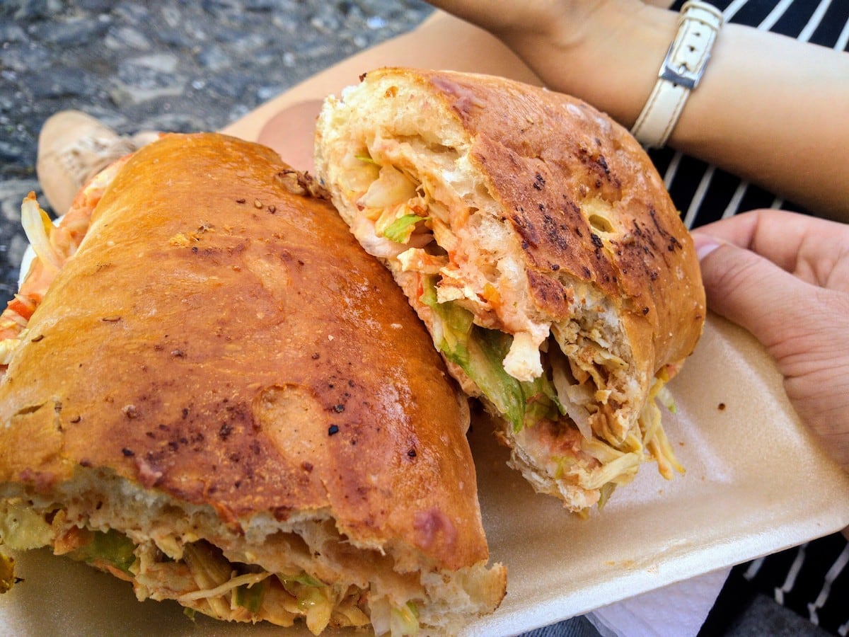 Sandwiches in Antigua Guatemala