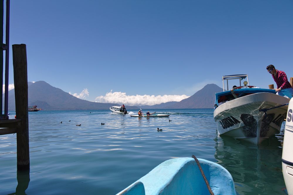 Per Boot nach San Pedro La Laguna