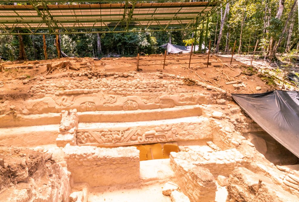 Maya-Verzierungen El Mirador