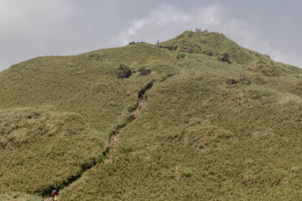 Hauptgipfel des Mt Qixing.