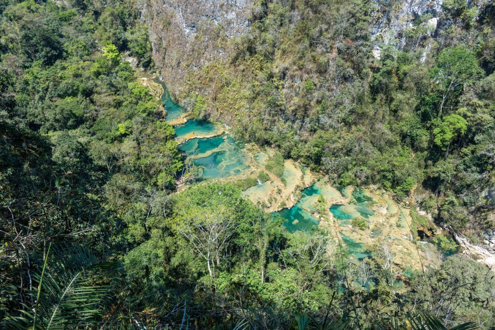 Aussichtsplattform von Semuc Champey