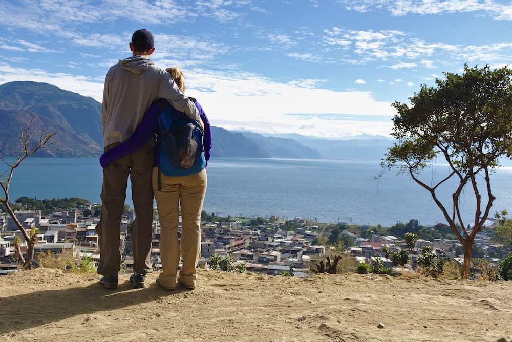 Ausblick auf San Pedro La Laguna