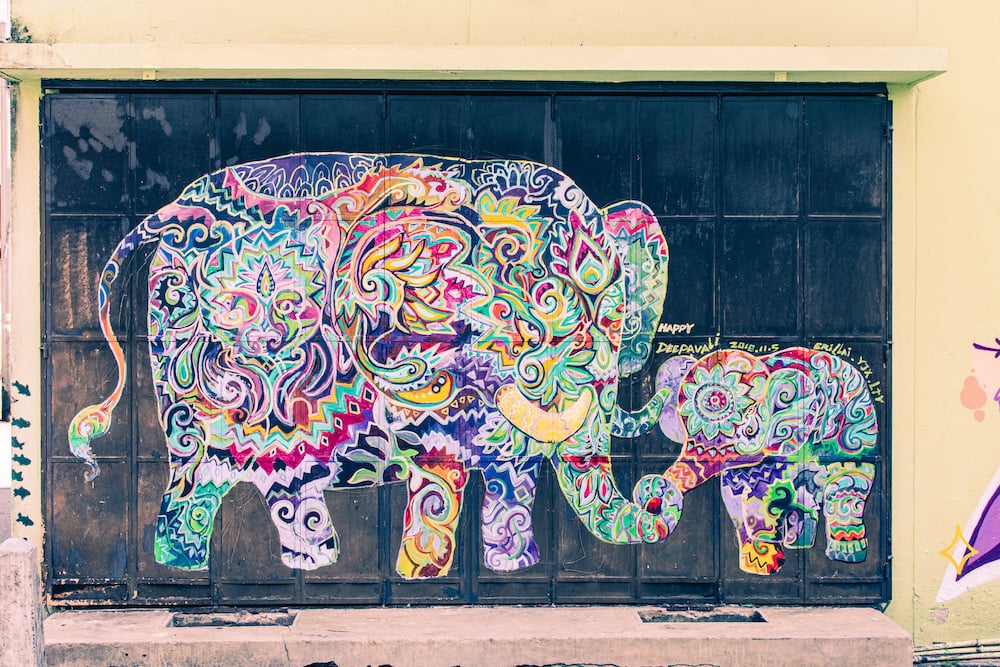 Streetart-Fans werden in Ipoh auf jeden Fall fündig