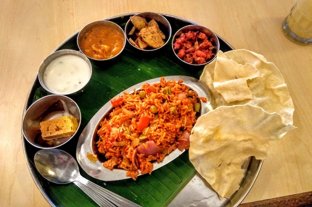 Indisches Set Meal in Penang