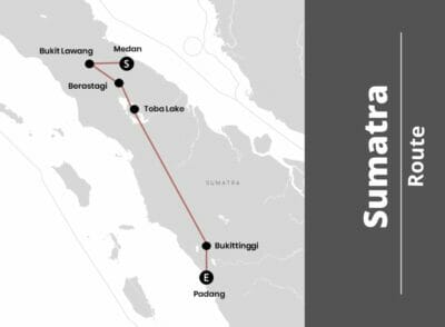 Reiseroute Sumatra – Unser Backpacking Erlebnis pur