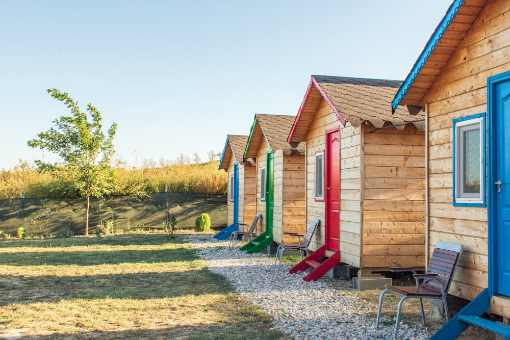 Rumänien Unsere Camping-Unterkunft in Mahmudia im Donau Delta