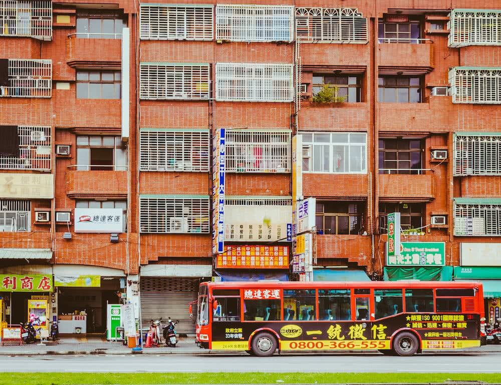 Weltreise: Tainan und Taichung – ein regnerischer Abschied 3 Viele hohe Häuser ohne große Anziehungskraft sahen wir in Taichung.