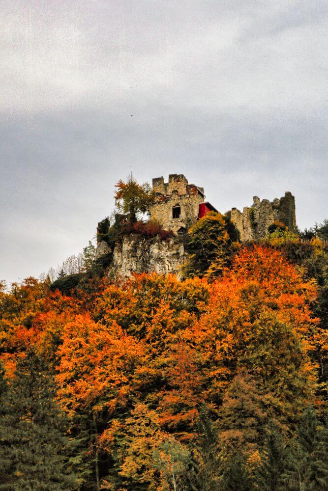 Die alte Burgruine Peggau ist in Privatbesitz