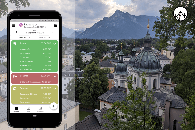 Unser Begleiter in Salzburg: Die Reisekosten App Trexpense