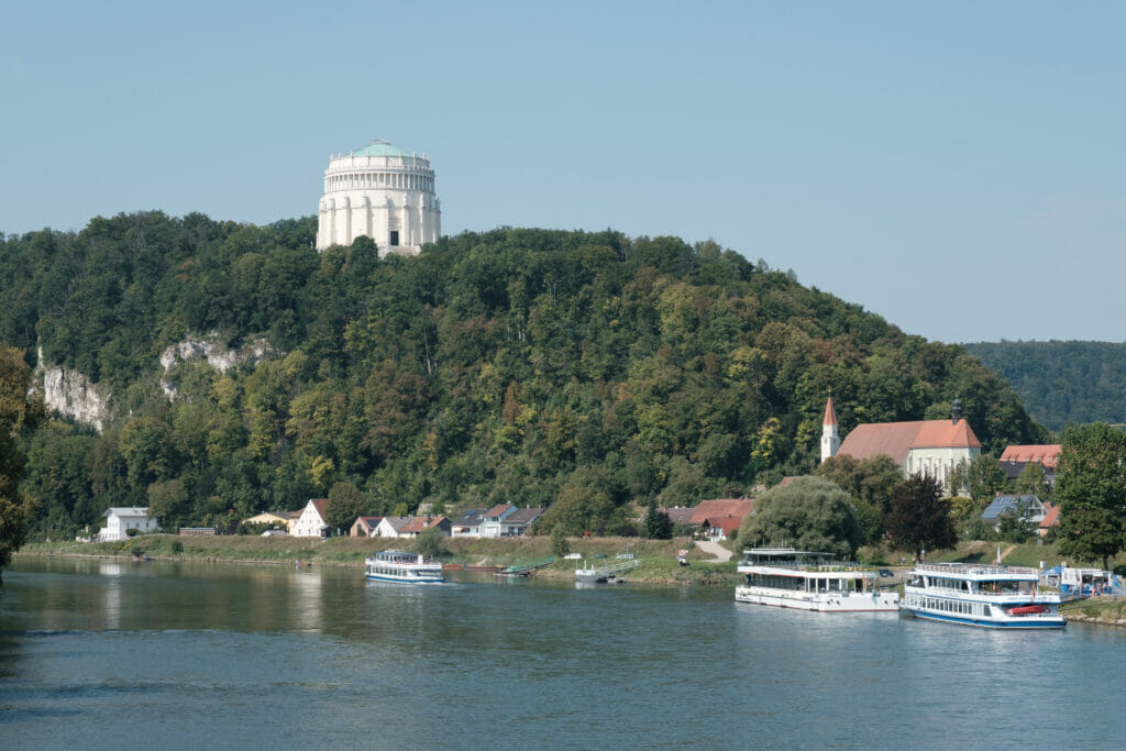 Die Befreiungshalle in Kehleim an der Donau