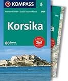 KOMPASS Wanderführer Korsika, 80 Touren mit Extra-Tourenkarte: GPS-Daten zum Download