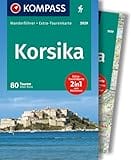 KOMPASS Wanderführer Korsika, 80 Touren mit Extra-Tourenkarte: GPS-Daten zum Download