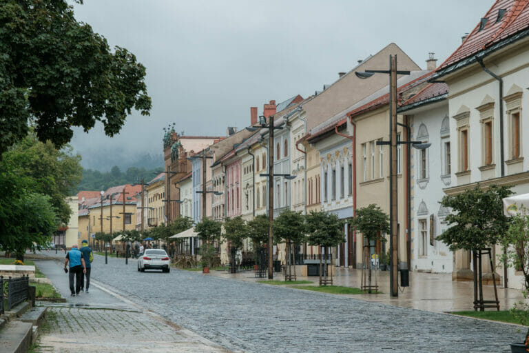 Die Altstadt von Levoca