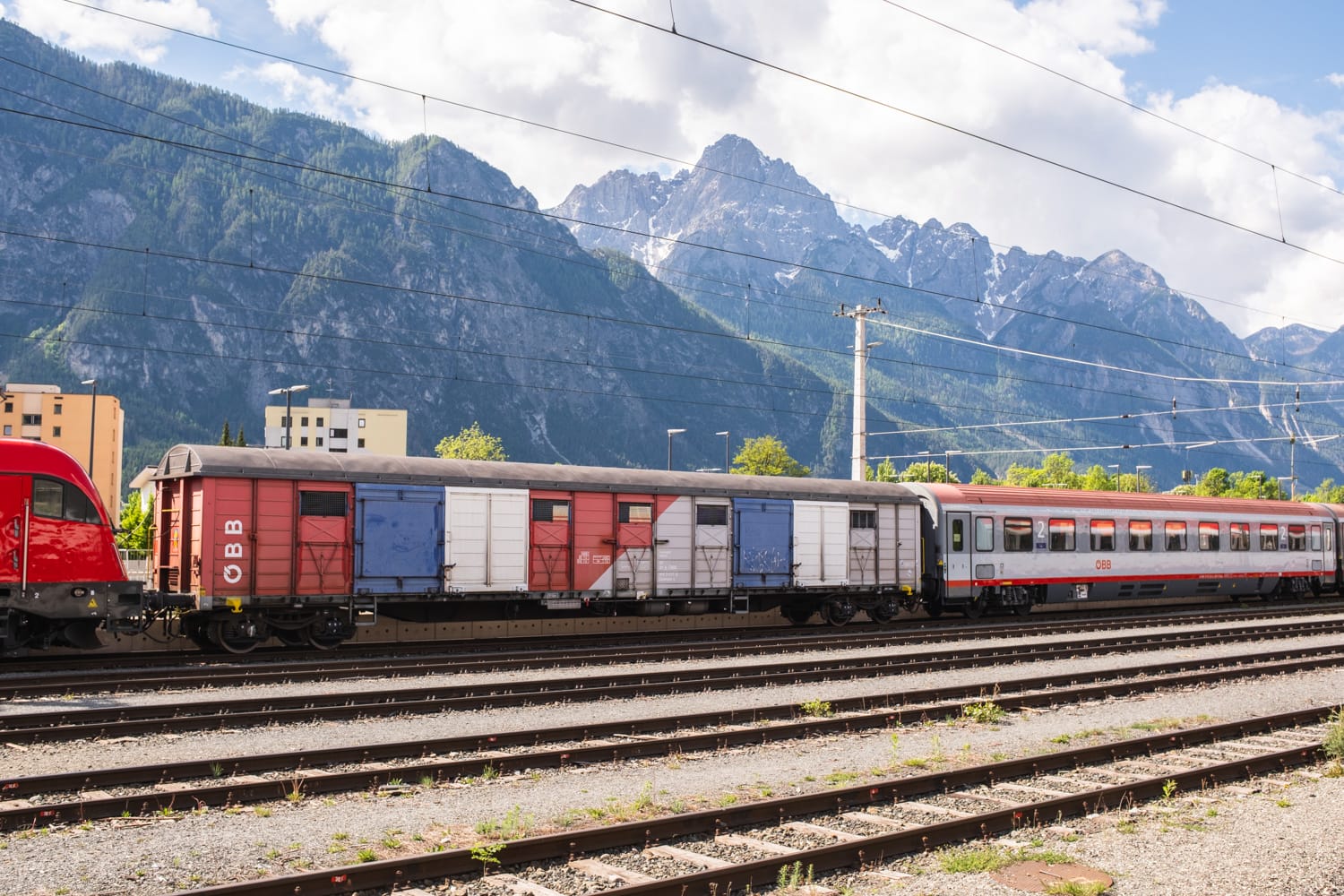 Anreise nach Meran mit dem Zug