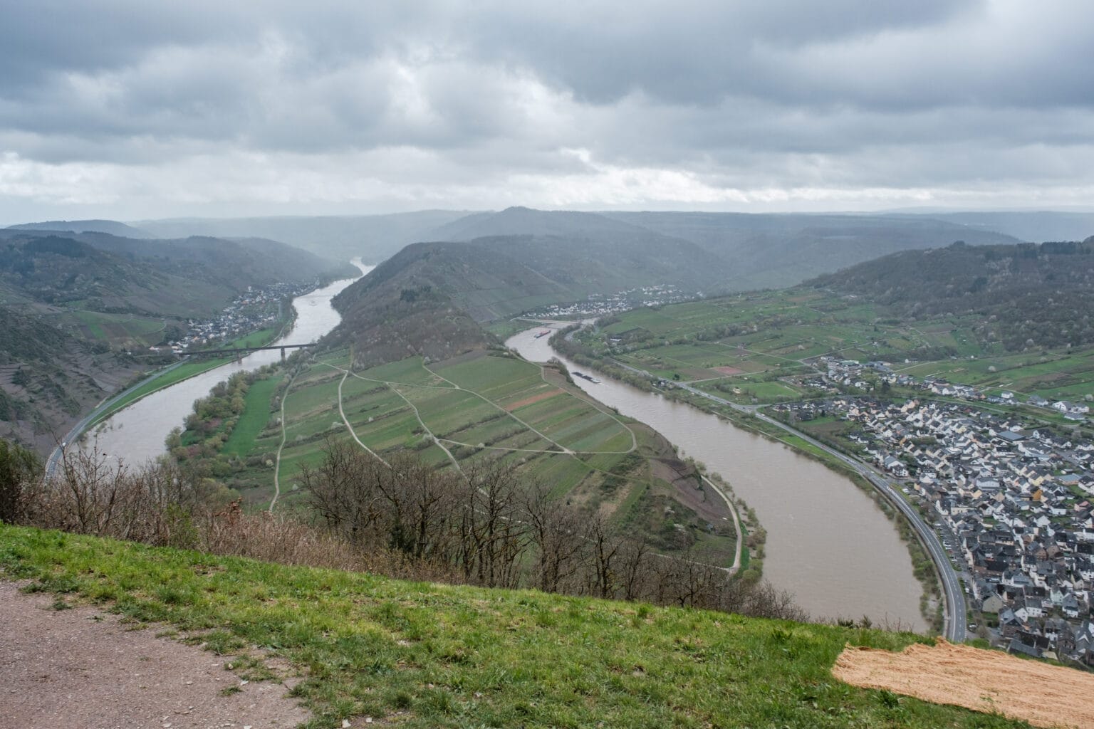 Aussichtspunkt Moselschleife Bremm