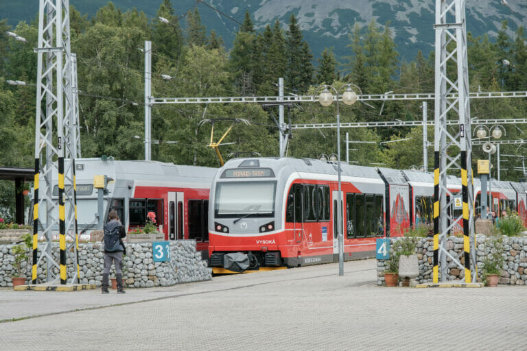 Bahnhof in der Hohen Tatra