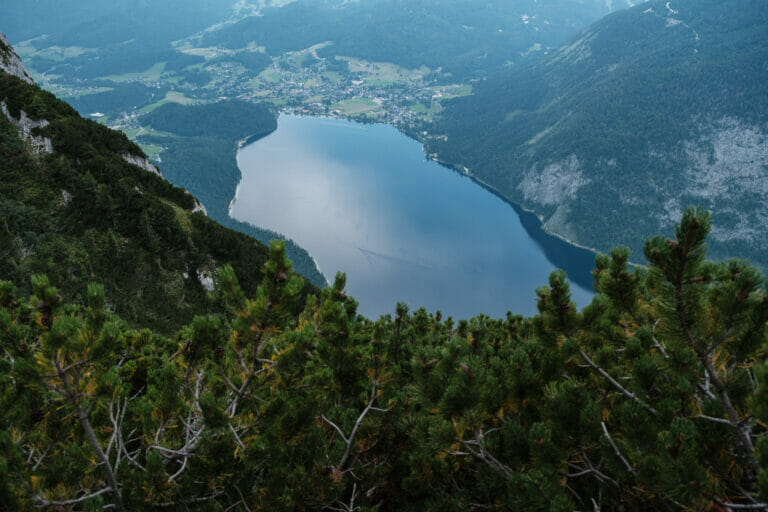 Der Altausseer See von der Trisselwand aus gesehen