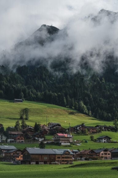 Blick zum Diedamskopf