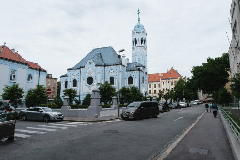 Blaue Kirche in Bratislava