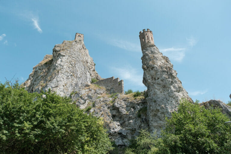 Burgruine Devin unweit von Bratislava