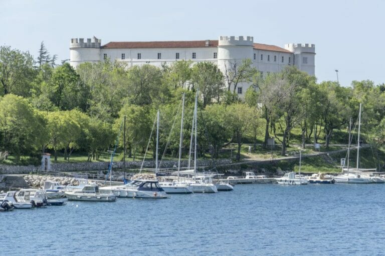 Das mächtige Frankopan Castle