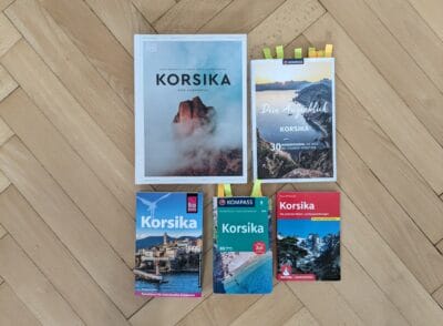 Korsika-Reiseführer gesucht? Meine Top-5 Buch- Empfehlungen für 2024