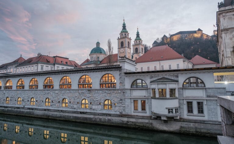 Blick auf Ljubljana 