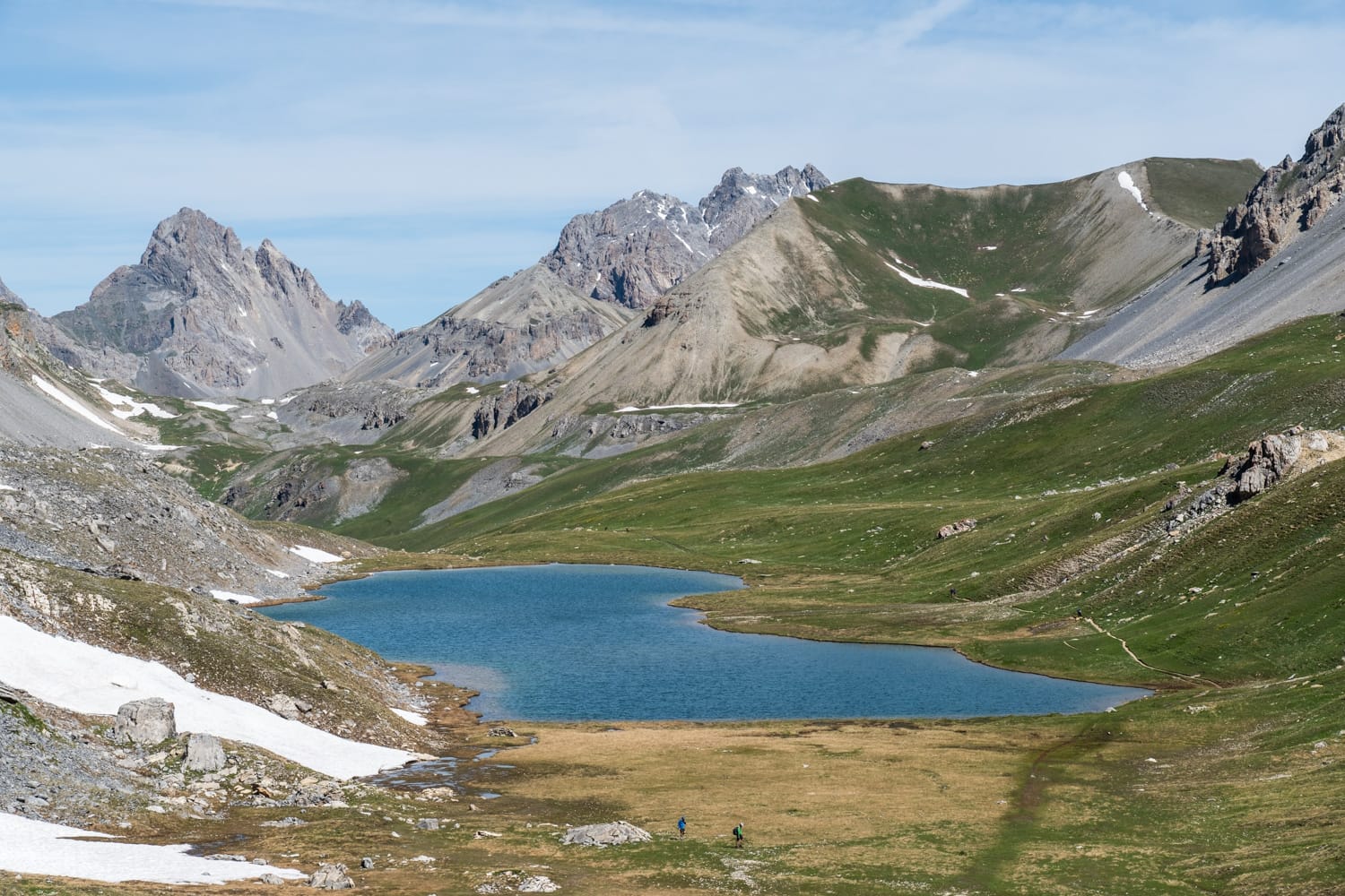 Wanderung zu den Seen l'Oronaye und Roburent im Ubaye-Tal