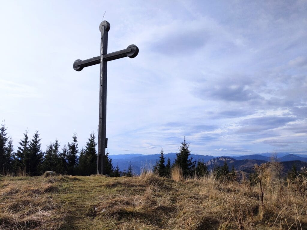 Gipfelkreuz am Osser