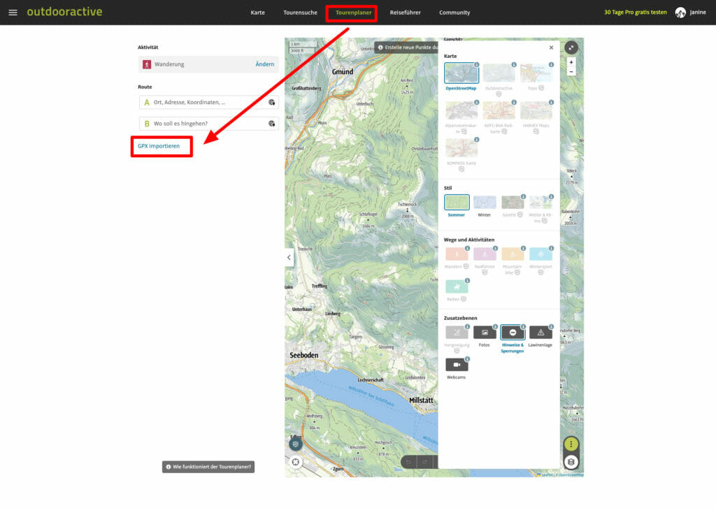 GPXDatei öffnen So geht's richtig GPXDatei öffnen So geht's richtig