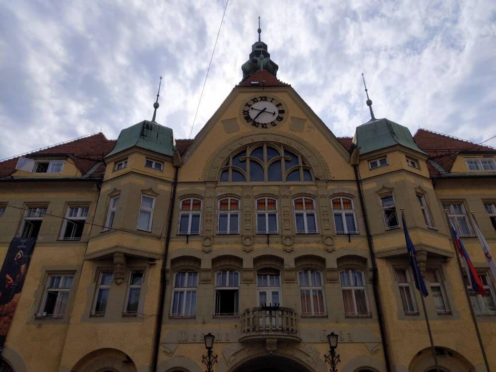 Das Rathaus in Ptuj 