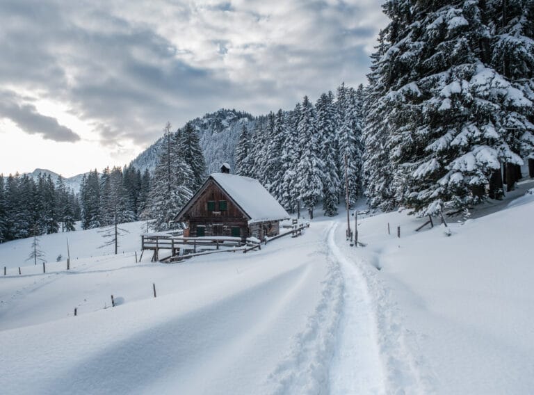 Hütte auf der Rossmoosalm