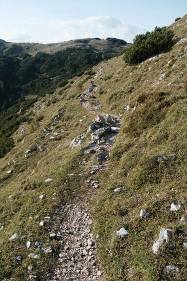 Roter Wanderweg in Kärnten