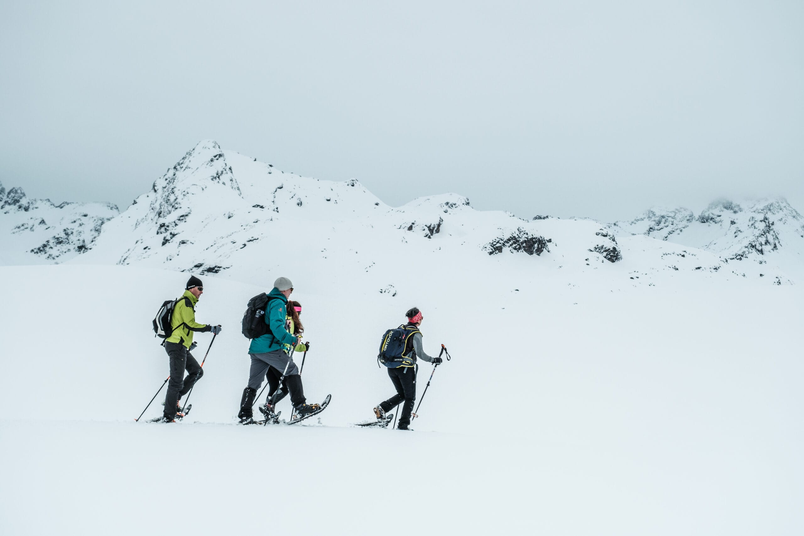 Schneeschuhwanderung Silvrettasee im Montafon