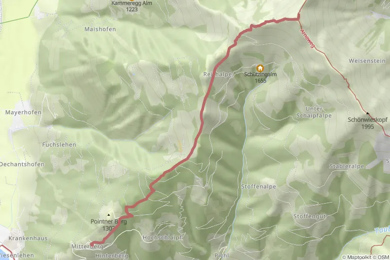 Schwalbenwand hin und zurück