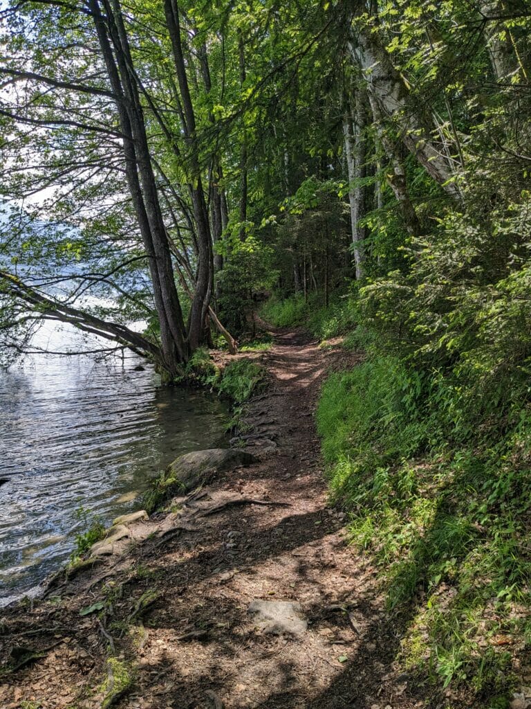 Slow Trail am Südufer