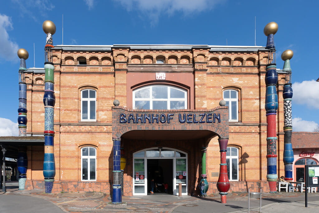 Hundertwasser Bahnhof in Uelzen