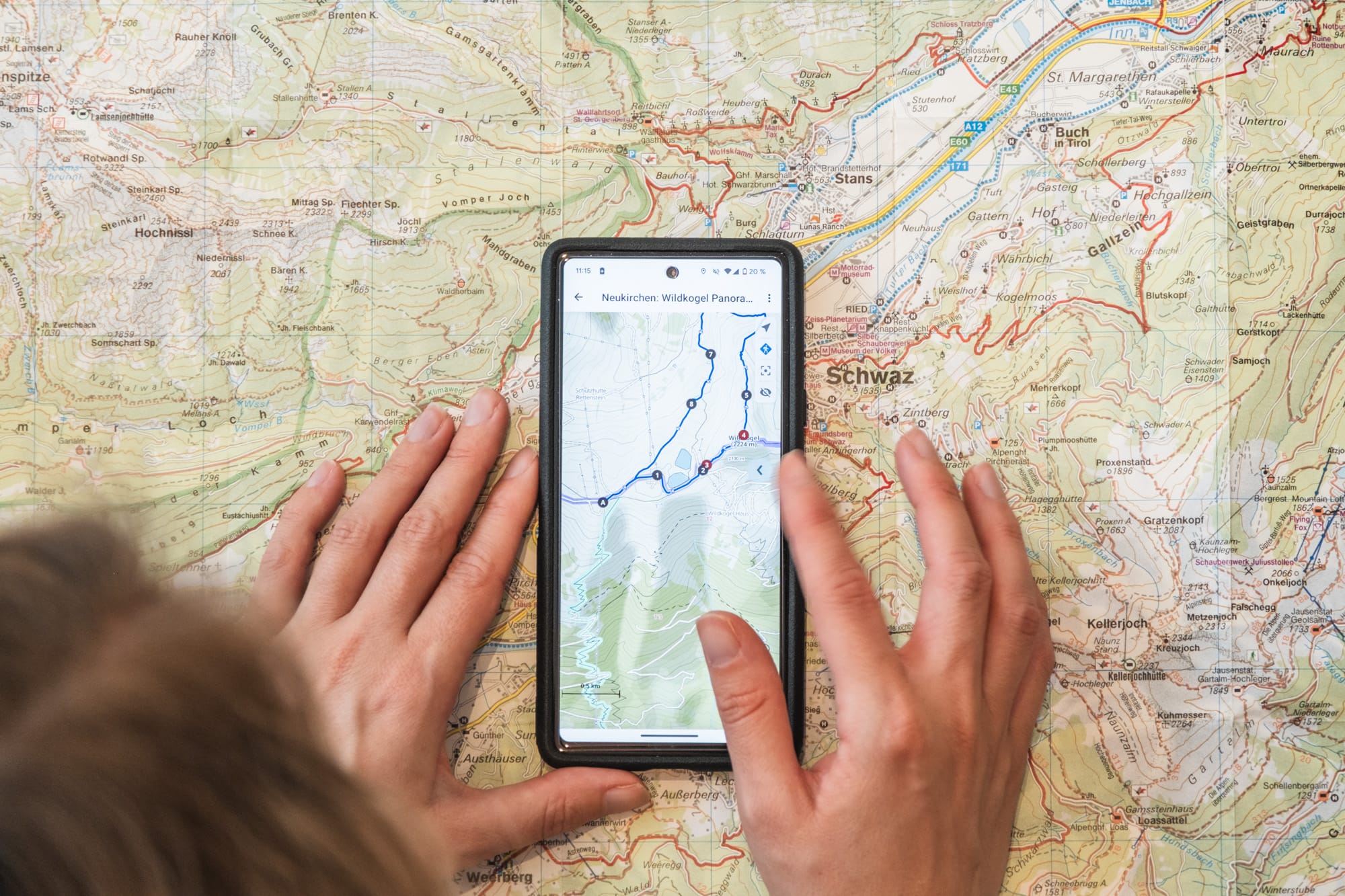 Die Wander-App ist schuld – Ich bin vom Weg abgekommen