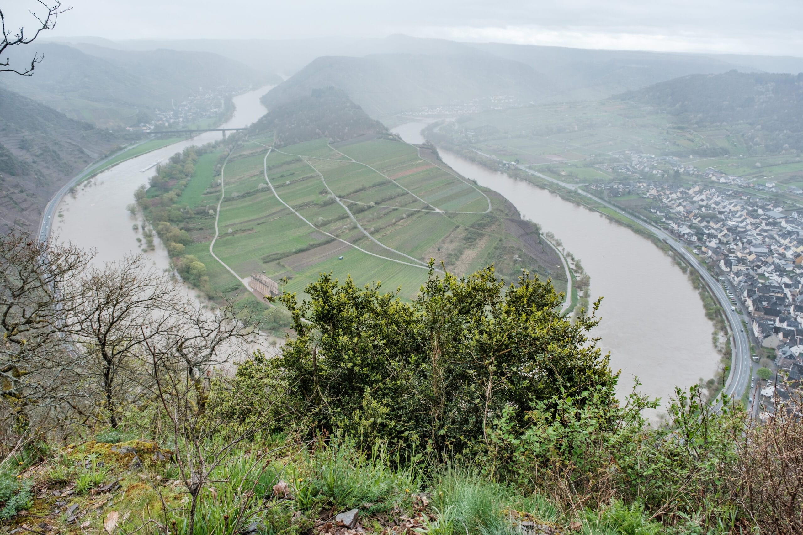 Wanderung Moselschleife zum Aussichtspunkt – Von Neef nach Ediger-Eller