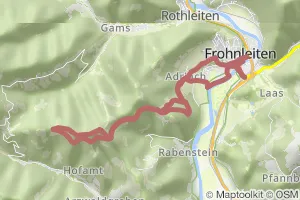 Frohnleiten Panoramaweg & Haneggkogl, mittelschwere Wanderung