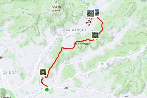 Durch den Leechwald & Maria Trost, leichte Wanderung