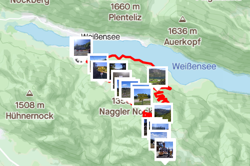 Nagggler Alm + Kohlröslhütte, mittelschwere Wanderung