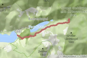 Drei-Seen-Blick, mittelschwere Wanderung
