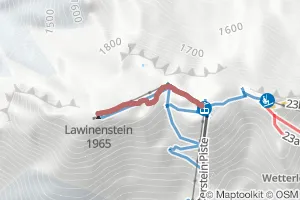Lawinenstein, leichte Wanderung