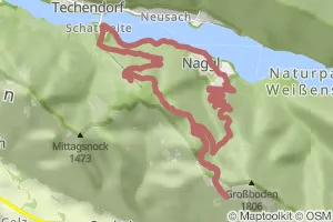 Nagggleralm + Kohlröslhütte, mittelschwere Wanderung
