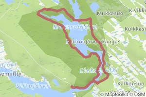 Vastuuniemen kierros, mittelschwere Wanderung