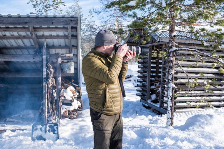 Sliding Snowshoe Guide Sami